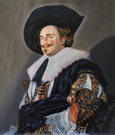 Copy of Frans Hals "The Laughing Cavalier" (70x60cm)